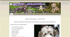 Desktop Screenshot of midwestlabradoodle.com